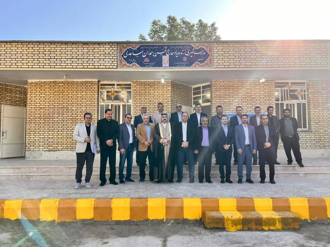 افتتاح مدرسه دشت آزادگان 6